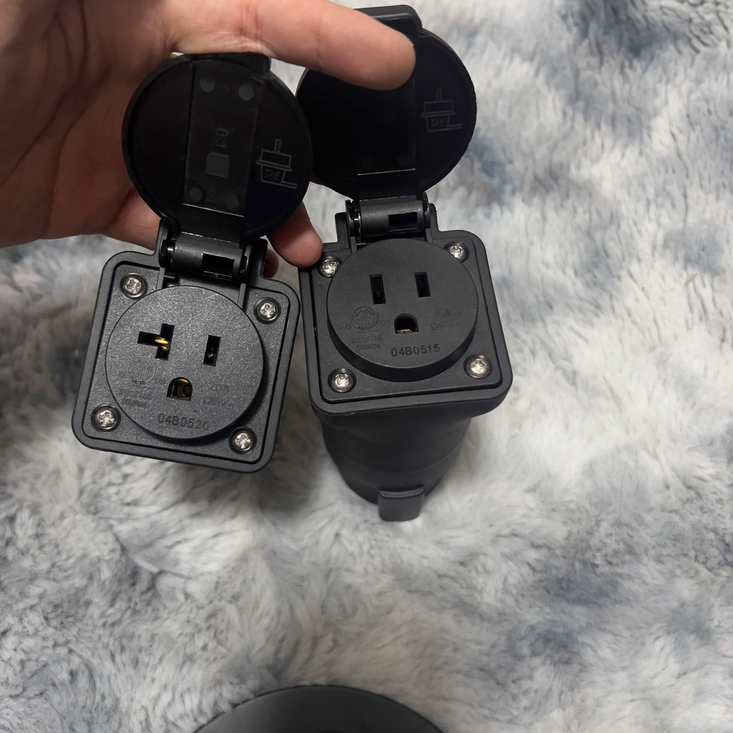 J1772 To NEMA5-15 20 EV Adapter