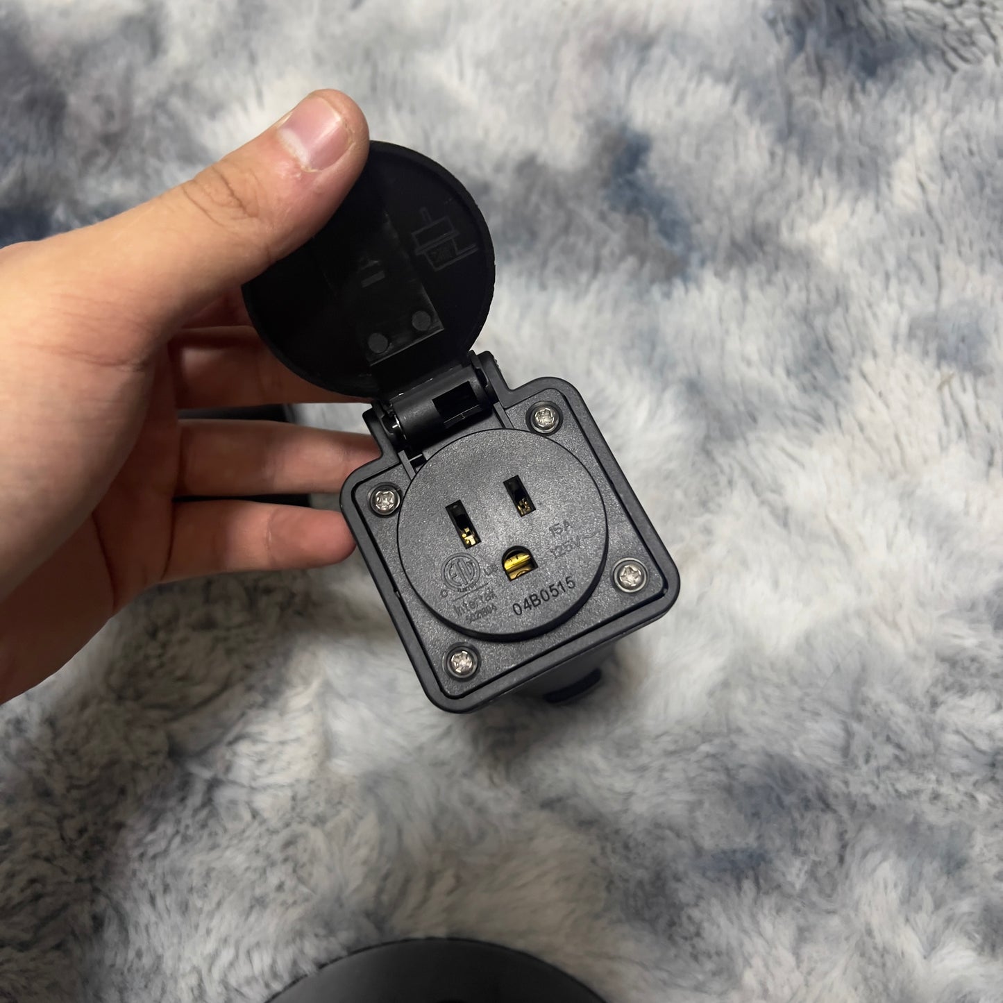 J1772 To NEMA5-15 20 EV Adapter