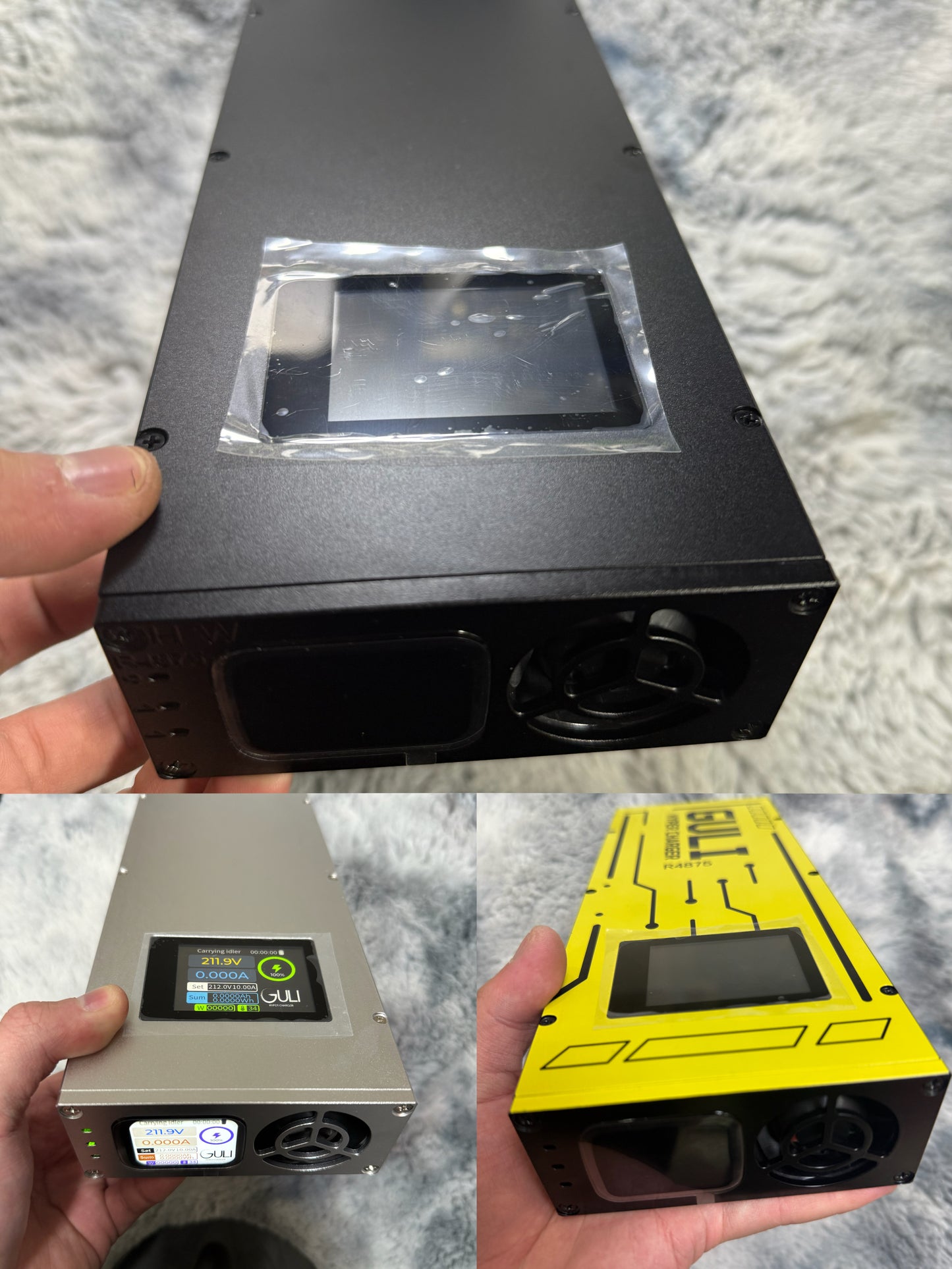 HW Charger R4875G1-T  Dual screen display